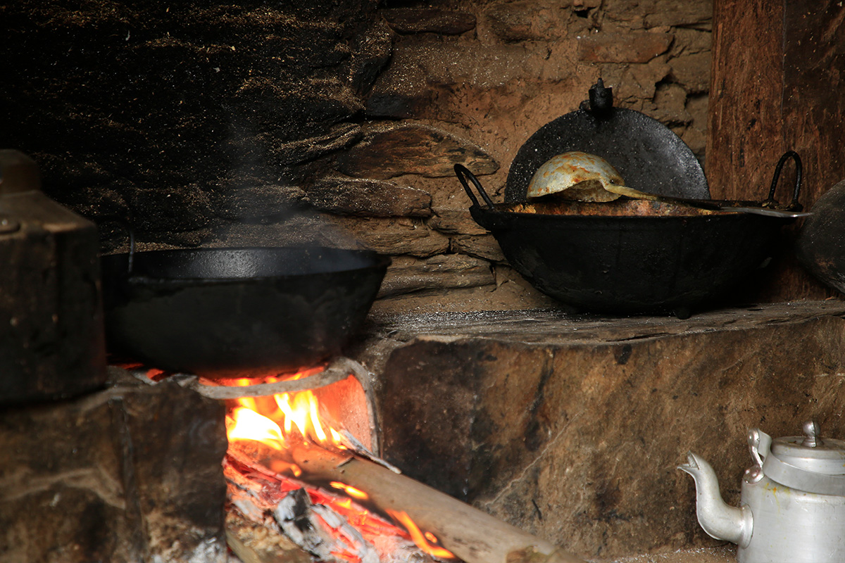 Local Kitchen in NEPAL